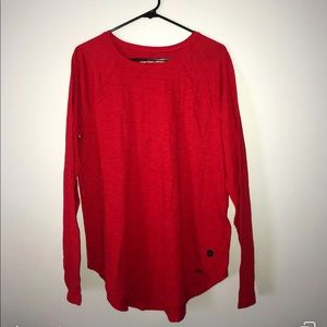 NWT Red Hollister Large Long Sleeve Shirt